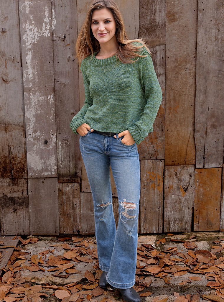 duffet-green-heathered