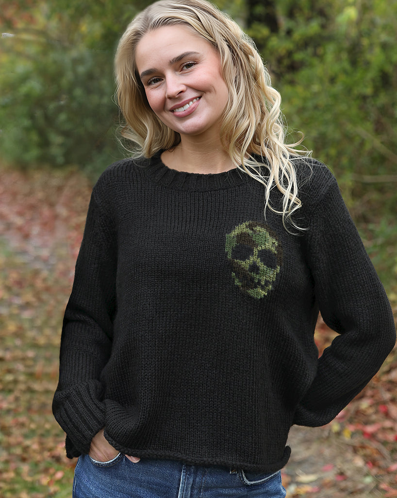 black-camo-green