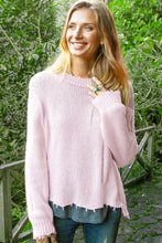 Load image into Gallery viewer, OLIVER DISTRESSED CREW CHUNKY