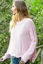 Load image into Gallery viewer, OLIVER DISTRESSED CREW CHUNKY