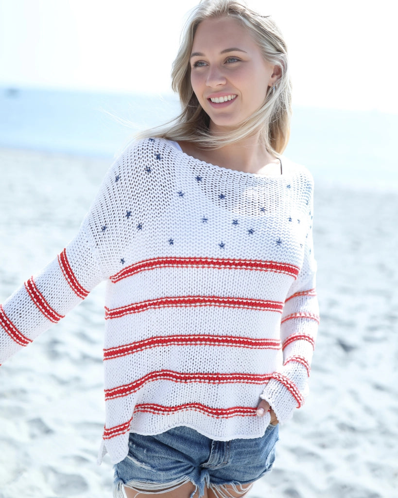 white-red-indigo
