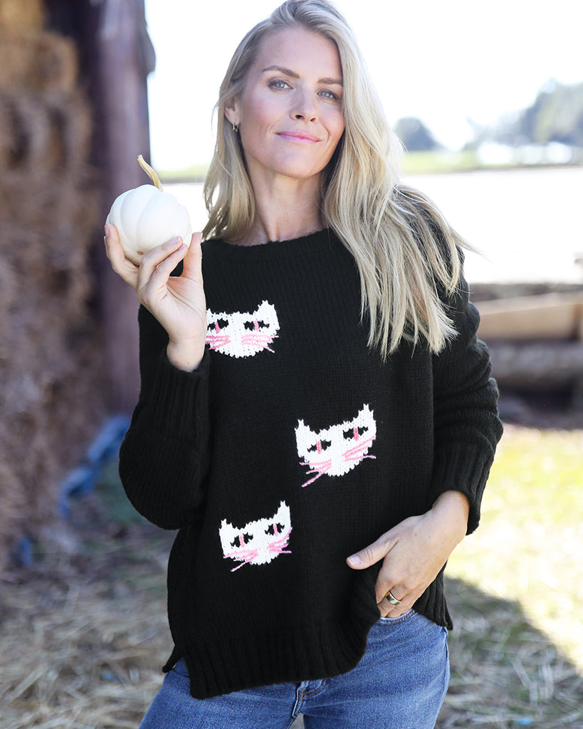 Whiskers Crew Chunky Women's Sweaters Wooden Ships Knits