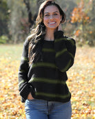 black-duffet-green