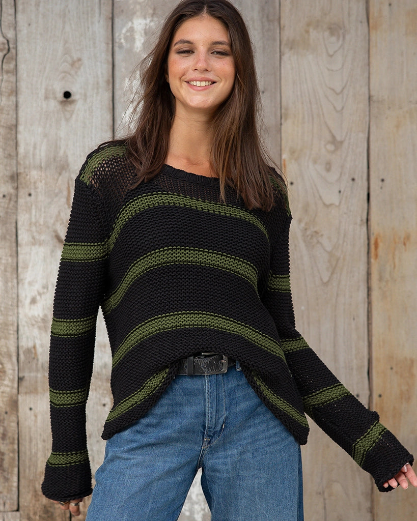 black-duffet-green