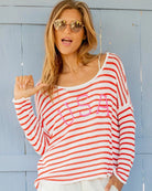 apple-red-breaker-white-stripe
