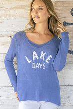 Load image into Gallery viewer, denim-heather-breaker-white